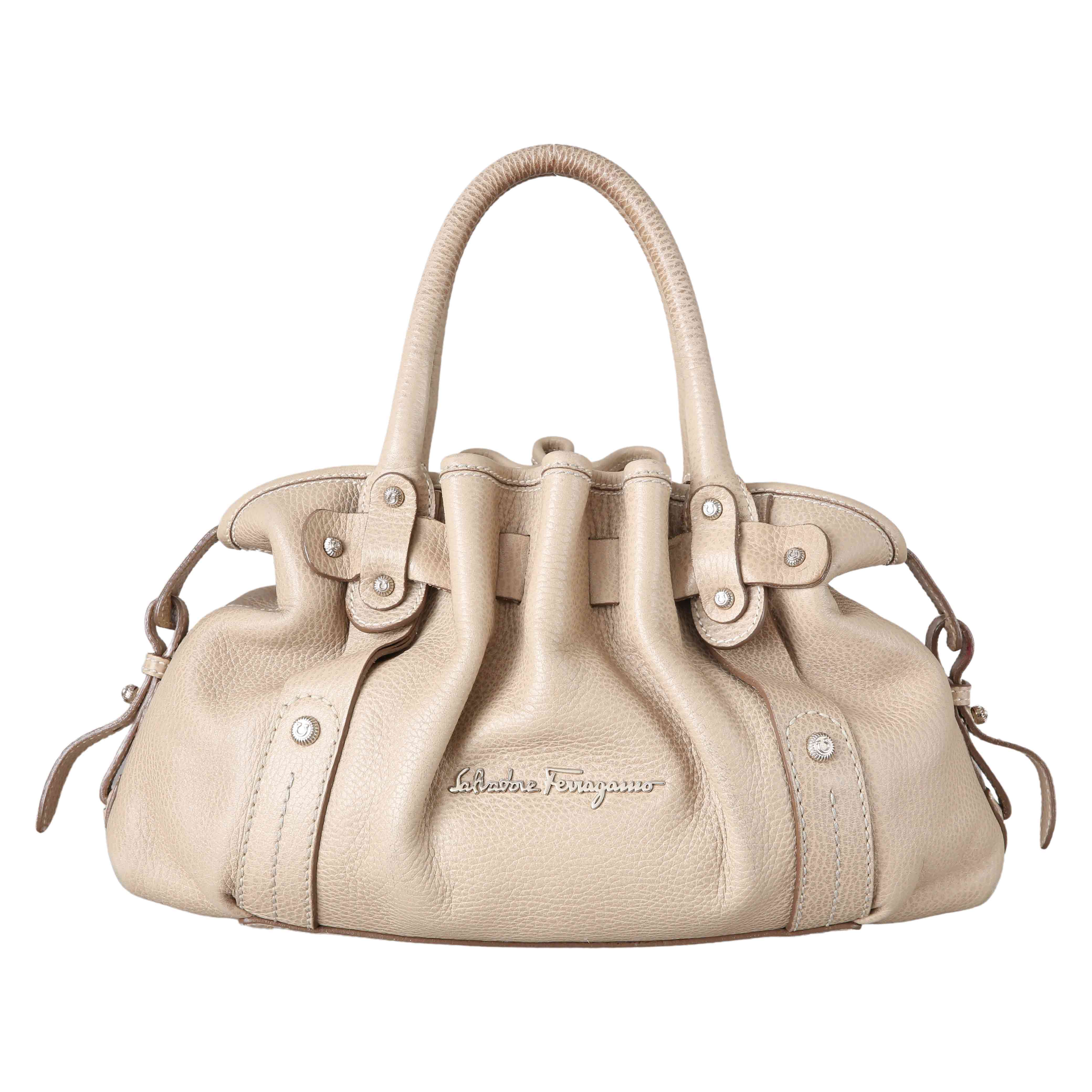 FERRAGAMO(USED)페레가모 레더 토트백